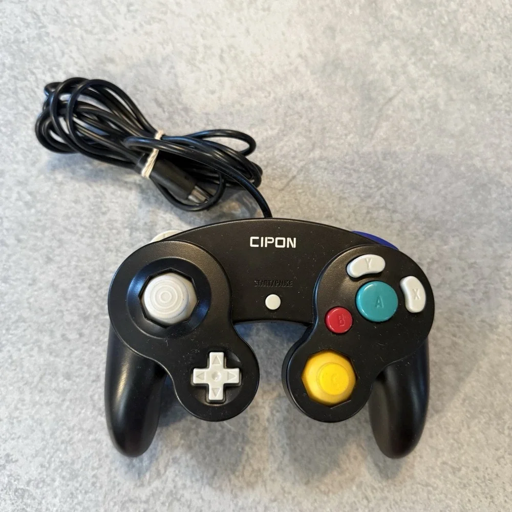 CIPON GameCube Controller Nintendo GameCube Black, Wired